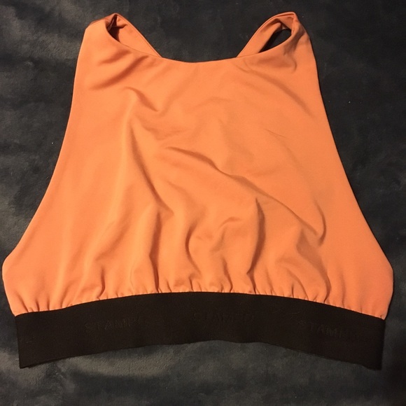 The Puma x Stampd bra in peach - Picture 3 of 3